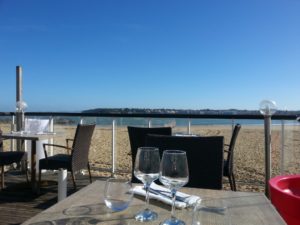 Déjeuner sur la plage