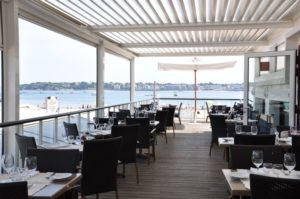 La terrasse du restaurant Alaïa